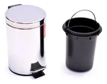 Comprar Tacho De Basura Cesto Residuos Acero Inoxidable 3lts A Pedal