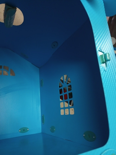 Casinha P/pets Baby House Com Toldo (Usado)