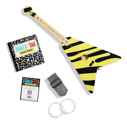 Guitarra Infantil Con Forma De Corazón – Ukulele De Juguete Con Cuerdas Afinables, Regalo Musical Para Niños De 3 A 7 Años
