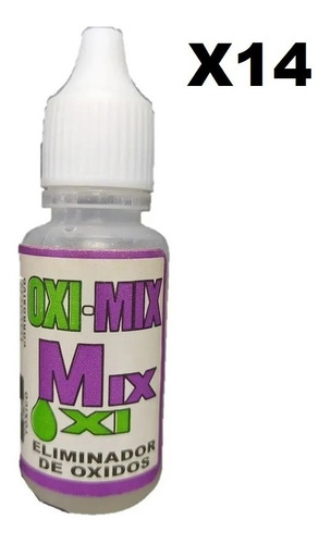 Imagen 1 de 4 de Eliminador De Óxido Oxi-mix Gotero 15 Ml