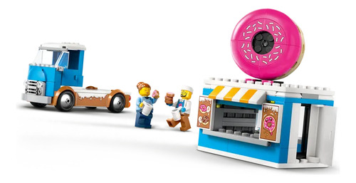 Lego City 60452 - Caminhão De Donuts