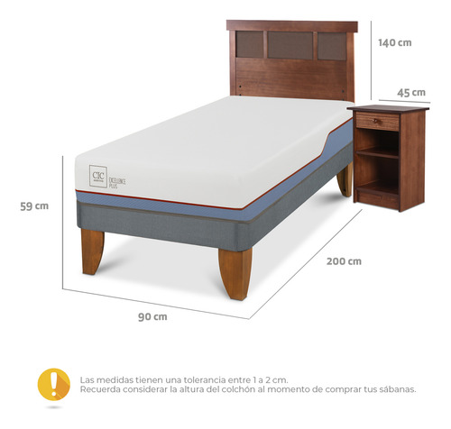 Cama Europea Blanco