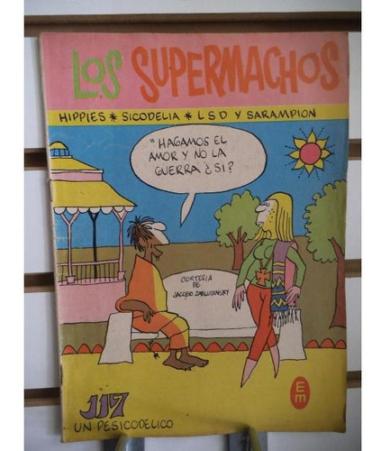 Comic Los Supermachos 117 Editorial Posada Vintage 