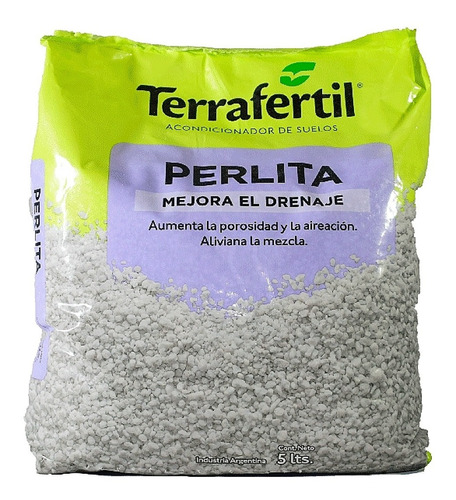 Perlita 5l Terrafertil Sustratos Hidroponia Cultivo Aqualive