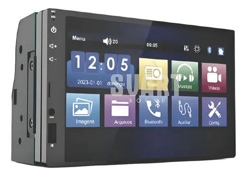 Multimidia Para Carro 7 Touch Screen Onex Cz-1802 | MercadoLivre