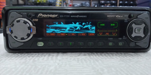 Radio Cd Player Pioneer Golfinho Raro Deh-p7200 Top Demais (Usado)