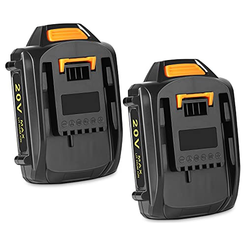 Paquete De 2 Baterías De 3.5ah Batería Worx 20v Wa352...