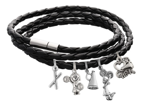 Pulsera Porrista Animación Cheerleader Dije Megáfono Letra