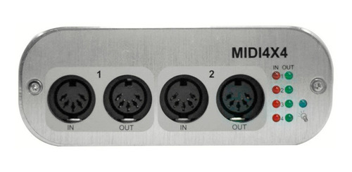 Imagen 6 de 9 de Interfaz Midi Usb Midiplus Midi 4x4 Full Compatible Teclados