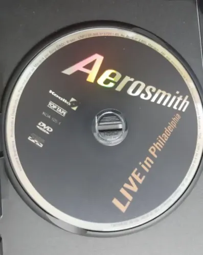 Dvd Aerosmith - Live In Philadelphia | MercadoLivre