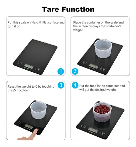 Gramera Digital Pesa Gramera Cocina Pesa Alimentos 5kg/0.01g