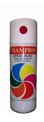 Pintura En Spray Rojo Brillante Acrilica