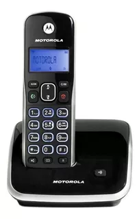 Telefone Motorola AURI3500 sem fio - cor preto/prateado