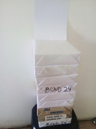 Imagen 3 de 10 de Resma De Bond 24 Tamaño Carta De 500 Unidades
