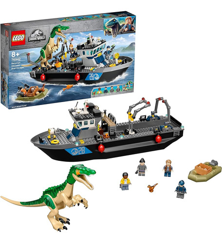 Lego 76942 Jurassic World Baryonyx Dinosaur Boat Escape