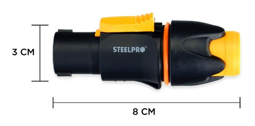 Imagen 4 de 4 de 10 Conectores De Audio De 4 Polos Speakon - Steelpro