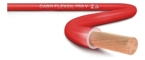 Cabo Flexivel 001.50mm 750v Vermelho 30mts Sil