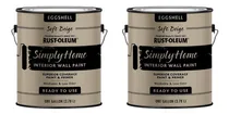 Comprar Pintura Látex Para Pared Pack X2 - 8l Rust-oleum Acabado Mate Color Arena Semi Mate