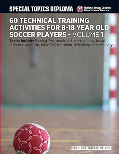 60 Technical Training Activities For 8-18 Year Old Soccer Players (top Ten Series), De Newbery, David. Editorial Createspace Independent Publishing Platform, Tapa Blanda En Inglés