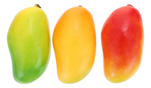 Alimento Modelo Mango Con Simulación De Fruta De Uva, 3 Unid