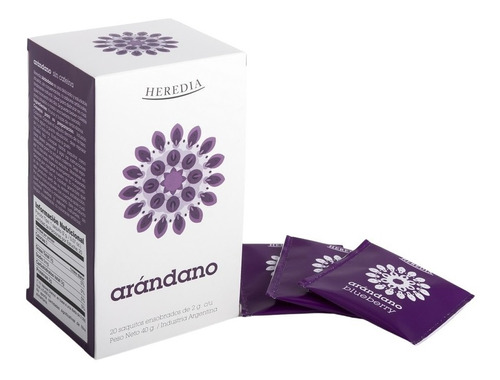 Te Arandano Heredia 20 Saquitos Ensobrados X 40 Gr