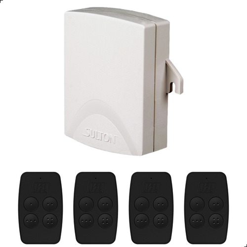 Receptora Srx 102 1r Sulton 12v 1 Relé + 4 Controles 433mhz