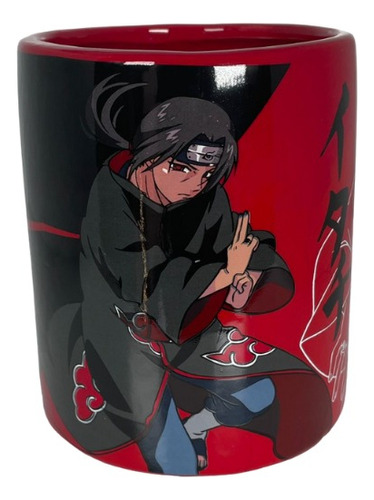 Taza Para Café Jumbo Naruto Kunai - Naruto Shippuden Color Rojo Kunai Itachi Uchiha