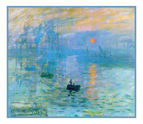 Orenco Originals Impression Sunriseby Claude Monet Patron