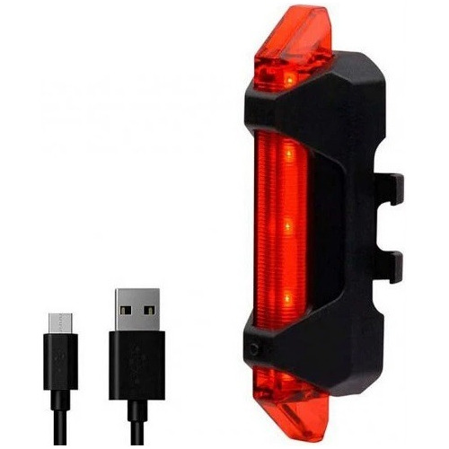 Luz Trasera/delantera Gw Ebl-3402 Recargable Usb 15 Lumens