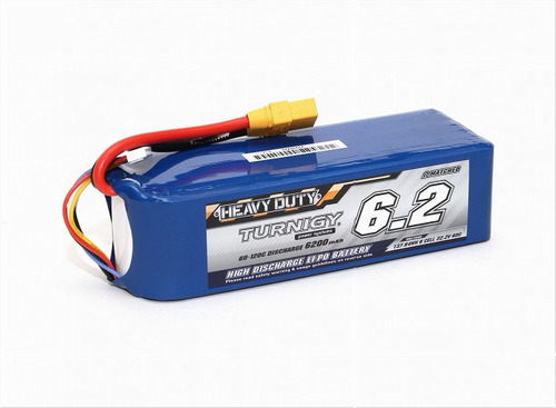 Batería Lipo Turnigy Heavy Duty 6200mah 6s 60/120c