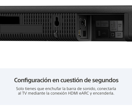 Sony Soundbar De 3.1 Canales 360 Spatial Mapping Ht-a3000