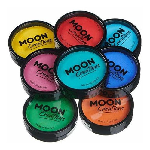 Maquillaje De Niños - Pro Face & Body Paint Cake Pots By Moo