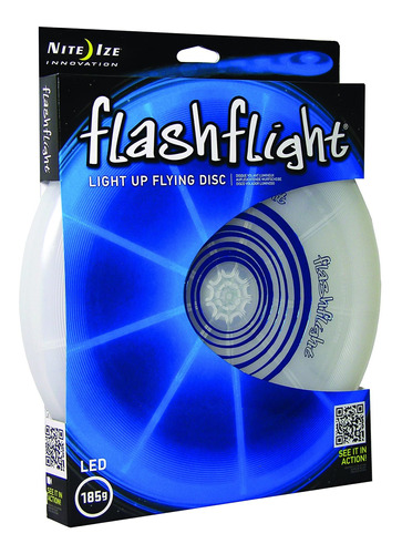 Frisbee Led Luminoso Nite Ize Azul 27cm 180 Gramos