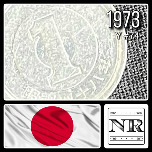 Japón - 1 Yen - Año 1973 (48) - Y #74 - Showa