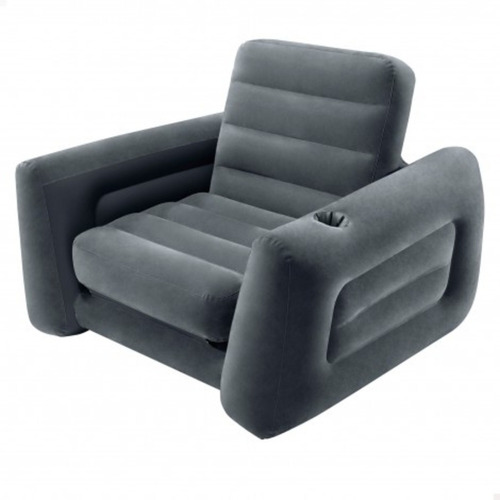 Sillón Sofá Cama Inflable De 1 Cuerpo Plaza Intex 68565