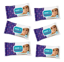 Comprar Toallas Húmedas Mimlot Crema 72pcs - Bulto 6 Und