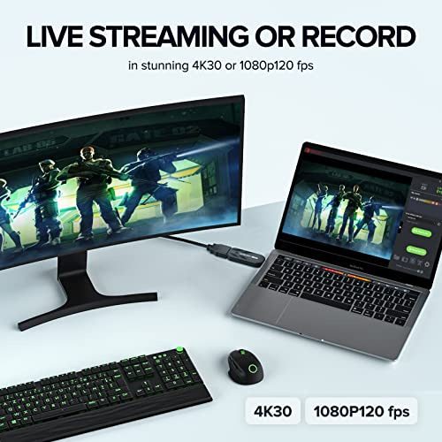 Cam Link 4k, Tarjeta De Captura De Cámara Externa, 4k30/1080