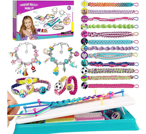 Kit De Fabricación De Pulseras De La Amistad Para Niñas, Art