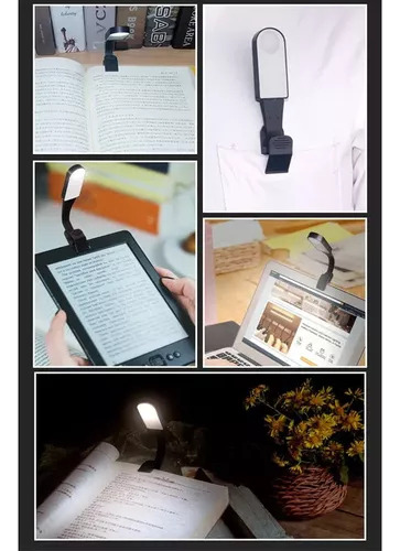 Linterna De Lectura, Mini Lámpara De Mesa Para Libros, Lámpa