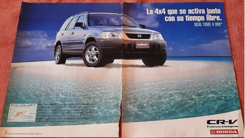 Honda Cr-v  1997 1998 Publicidad