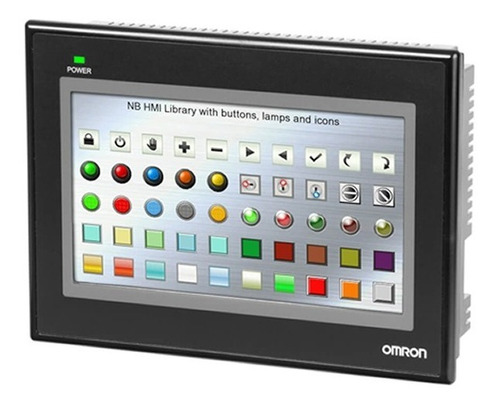 Pantalla Hmi Nb7w-tw01b Omron Tactil De 7  Y Ethernet/rs485