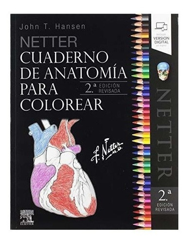 Imagen 1 de 3 de Cuaderno De Anatomía Para Colorear 2da.edicion