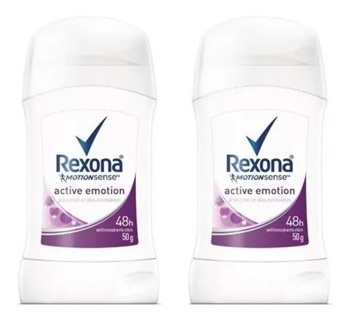 Rexona - Deo Stick - Pck - Active Emotion - 2 Unid - D**