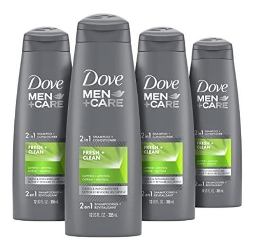 Dove Man Care 2 En 1 Shampoo 355ml - mL a $120