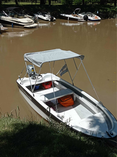Imagen 21 de 21 de Bote Lancha Open Tracker Tozoli 430 Matrizado Honda 20 Hp