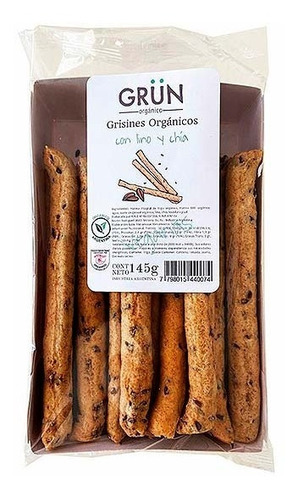 Grisines Integrales Orgánicos 145g Grun