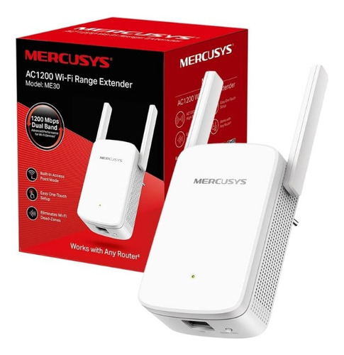 Extensor Wifi Mercusys Me30 Ac1200