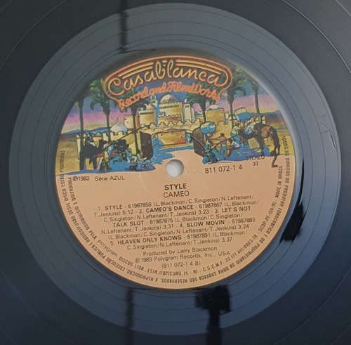 Lp Cameo Style 1983 (Usado)