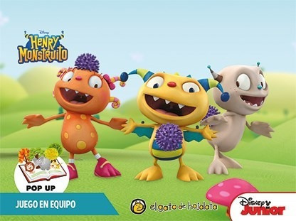 Juego En Equipo [henry Monstruito] (coleccion Pop Up Disney