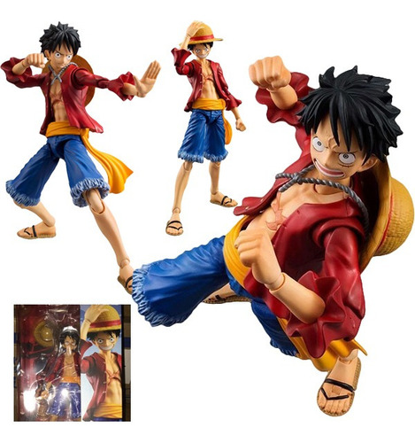 One Piece D. Luffy Figura De Acción Conjunta Muñeca Juguete